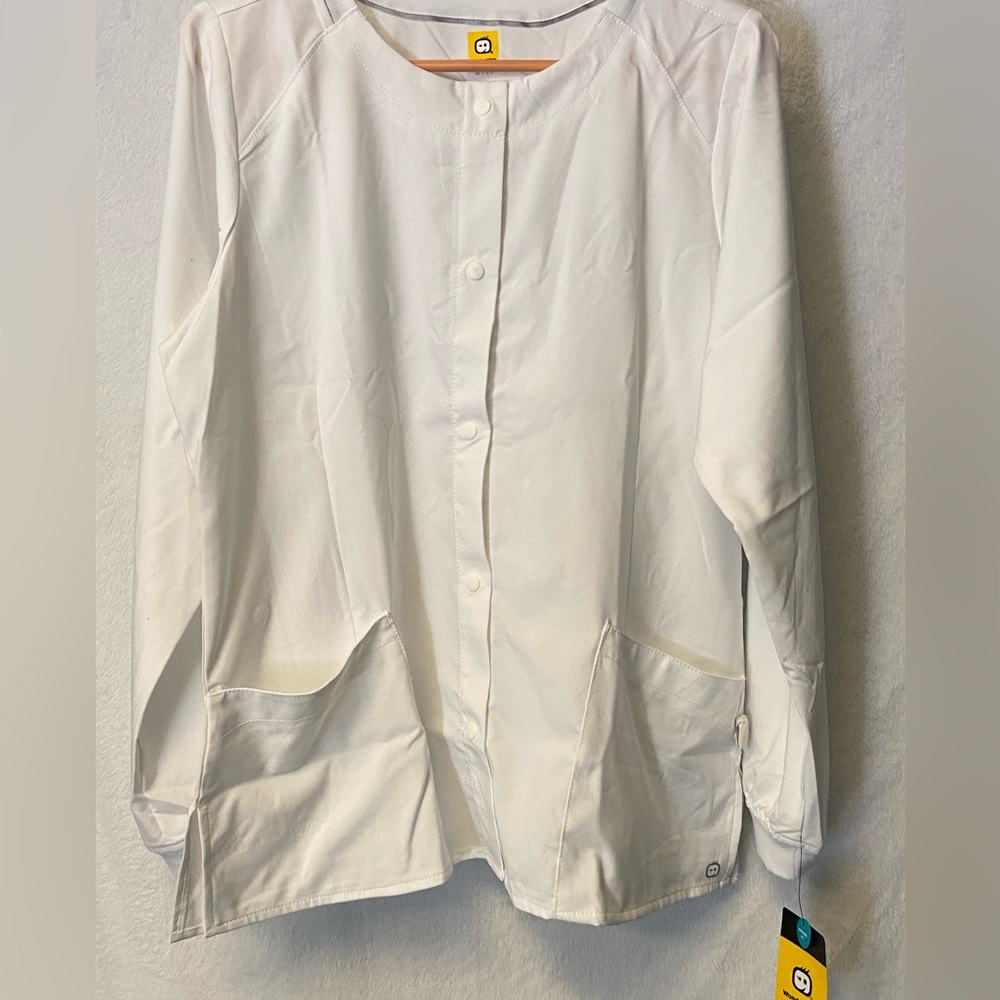 W123 by WonderWink warm up jacket